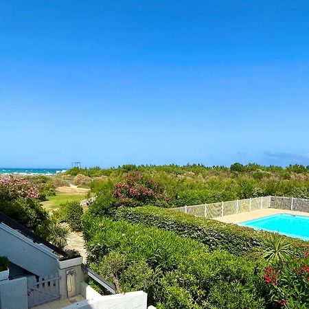 Appartement Entre La Lagune Et La Mer Avec Piscine, Direct Plage, Vue Partielle Mer Saint-Cyprien  Exterior photo